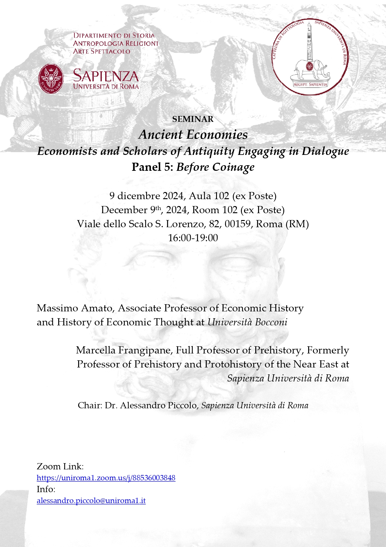 Before Coinage (Amato - Frangipane) Before Coinage (Amato - Frangipane)