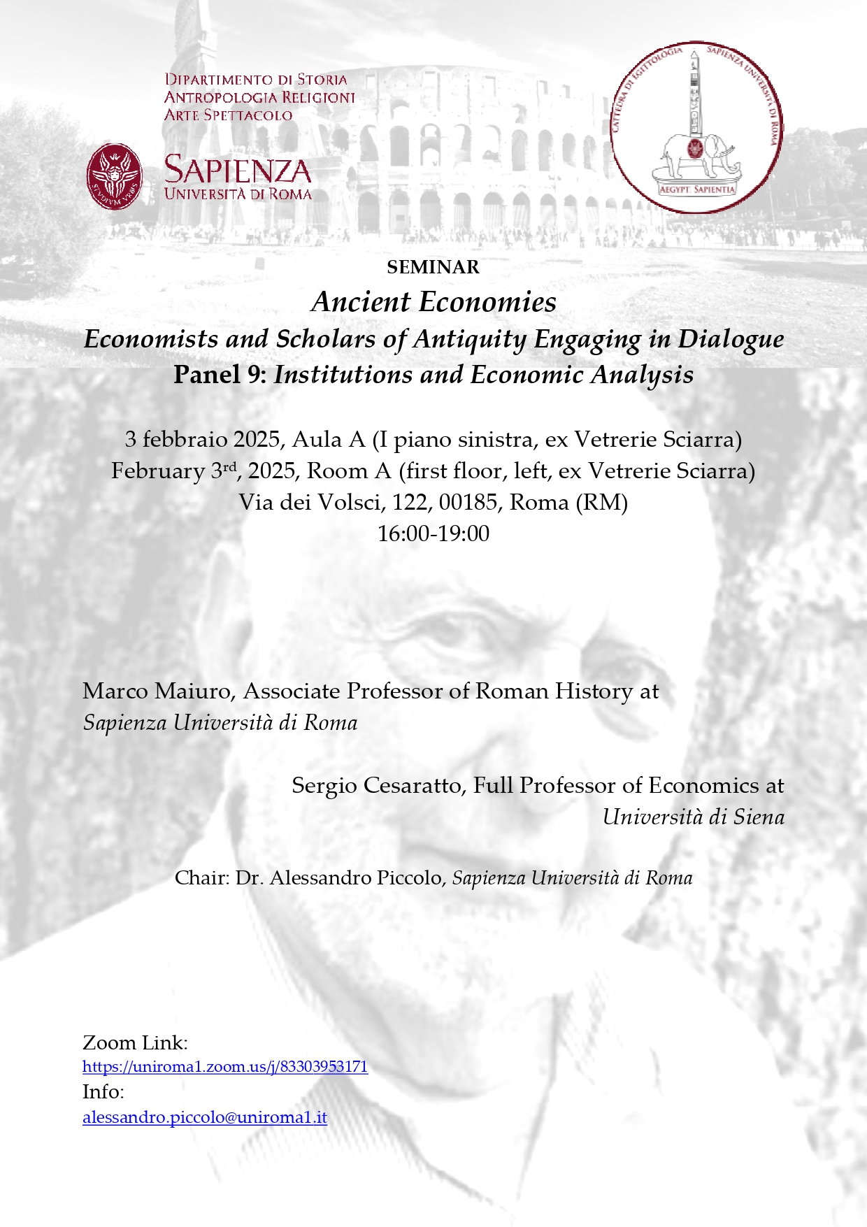 Institutions and Economic Analysis (Cesaratto - Maiuro) Institutions and Economic Analysis (Cesaratto - Maiuro)